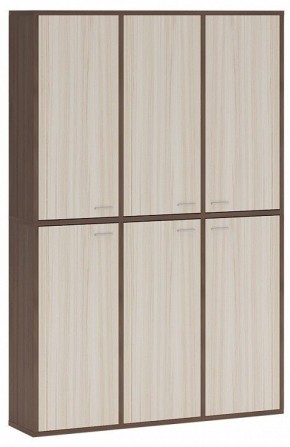 Шкаф книжный Домино СУ(ш3в2)+6ФГ в Югорске - yugorsk.ok-mebel.com | фото