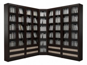 Шкаф книжный Мебелайн-41 в Югорске - yugorsk.ok-mebel.com | фото