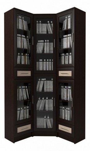 Шкаф книжный Мебелайн-46 в Югорске - yugorsk.ok-mebel.com | фото