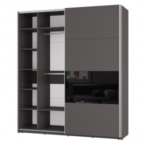 Шкаф-купе Харви ШКК-10 (графит) в Югорске - yugorsk.ok-mebel.com | фото 2