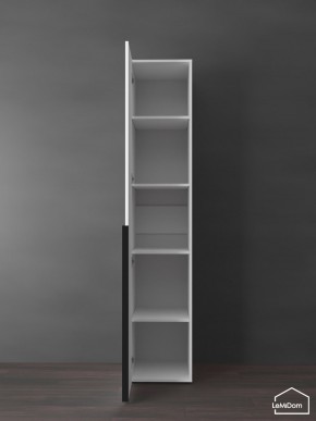 Шкаф Linnea MHR-1-2 2050х400х510 (Белый-М 11.1.2) в Югорске - yugorsk.ok-mebel.com | фото 4