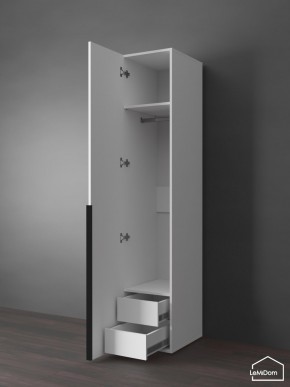 Шкаф Linnea MHR-1-3 2050х400х510 (Белый-М 11.1.2) в Югорске - yugorsk.ok-mebel.com | фото 7