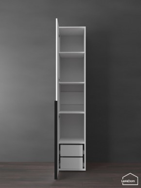 Шкаф Linnea MHR-1-4 2050х400х510 (Белый-М 11.1.1) в Югорске - yugorsk.ok-mebel.com | фото 7