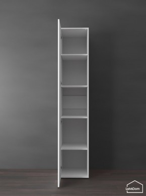 Шкаф Linnea MHR-1PO-2 2050х400х510 (Белый-М 11.1.1) в Югорске - yugorsk.ok-mebel.com | фото 4