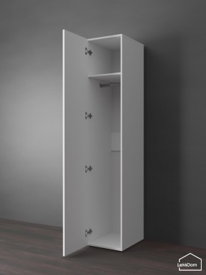 Шкаф Linnea MHR-1PO 2050х400х510 (Белый-М 11.1.2) в Югорске - yugorsk.ok-mebel.com | фото 4