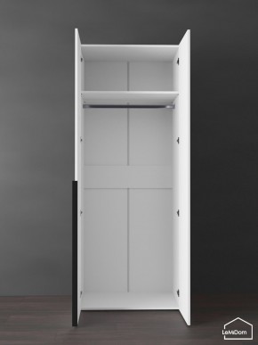 Шкаф Linnea MHR-2 2050х800х510 (Белый-М 11.1.2) в Югорске - yugorsk.ok-mebel.com | фото 4