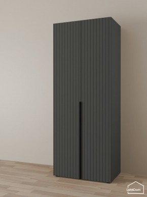 Шкаф Linnea MHR-2 2050х800х510 (Графит-М 11.1.25) в Югорске - yugorsk.ok-mebel.com | фото