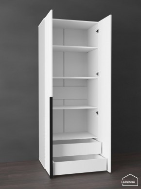 Шкаф Linnea MHR-2-4 2050х800х510 (Белый-М 11.1.2) в Югорске - yugorsk.ok-mebel.com | фото 5