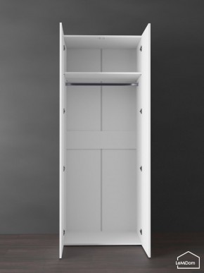 Шкаф Linnea MHR-2PO 2050х800х510 (Белый-М 11.1.2) в Югорске - yugorsk.ok-mebel.com | фото 4