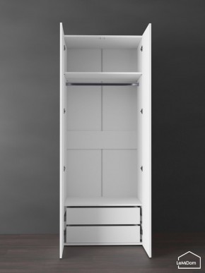 Шкаф Linnea MHR-2PO-3 2050х800х510 (Белый-М 11.1.2) в Югорске - yugorsk.ok-mebel.com | фото 4