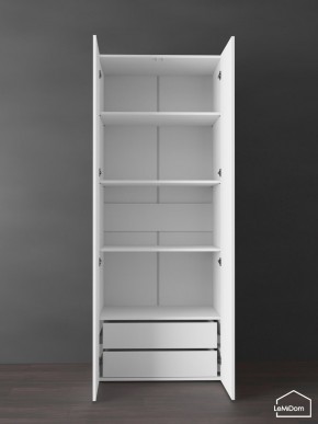 Шкаф Linnea MHR-2PO-4 2050х800х510 (Белый-М 11.1.1) в Югорске - yugorsk.ok-mebel.com | фото 5