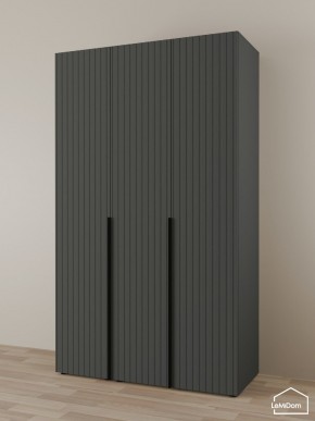 Шкаф Linnea MHR-3-1 2050х1200х510 (Графит-М 11.1.25) в Югорске - yugorsk.ok-mebel.com | фото