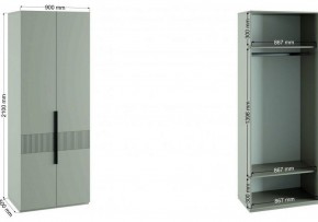 Шкаф платяной Ника в Югорске - yugorsk.ok-mebel.com | фото 3