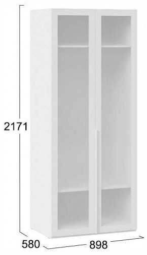Шкаф платяной Порто СМ-393.07.009 в Югорске - yugorsk.ok-mebel.com | фото 3