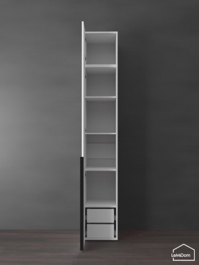 Шкаф с антресолью Linnea MHR-1A-4 2450х400х510 (Белый-М 11.1.2) в Югорске - yugorsk.ok-mebel.com | фото 6