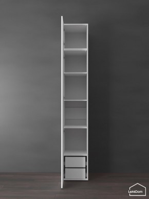 Шкаф с антресолью Linnea MHR-1POA-4 2450х400х510 (Белый-М 11.1.2) в Югорске - yugorsk.ok-mebel.com | фото 6