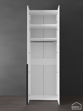 Шкаф с антресолью Linnea MHR-2A-1 2450х800х510 (Белый-М 11.1.2) в Югорске - yugorsk.ok-mebel.com | фото 5