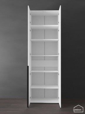 Шкаф с антресолью Linnea MHR-2A-2 2450х800х510 (Белый-М 11.1.2) в Югорске - yugorsk.ok-mebel.com | фото 4