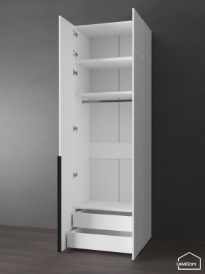 Шкаф с антресолью Linnea MHR-2A-3 2450х800х510 (Белый-М 11.1.2) в Югорске - yugorsk.ok-mebel.com | фото 5