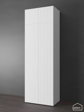 Шкаф с антресолью Linnea MHR-2POA-2 2450х800х510 (Белый-М 11.1.2) в Югорске - yugorsk.ok-mebel.com | фото