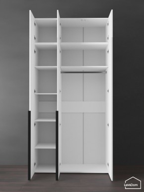 Шкаф с антресолью Linnea MHR-3A-1 2450х1200х510 (Белый-М 11.1.2) в Югорске - yugorsk.ok-mebel.com | фото 5