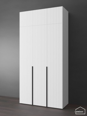 Шкаф с антресолью Linnea MHR-3A-2 2450х1200х510 (Белый-М 11.1.2) в Югорске - yugorsk.ok-mebel.com | фото