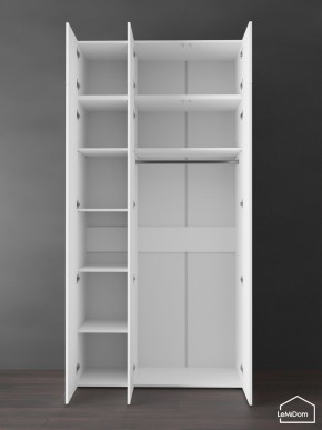 Шкаф с антресолью Linnea MHR-3POA-1 2450х1200х510 (Белый-М 11.1.1) в Югорске - yugorsk.ok-mebel.com | фото 4