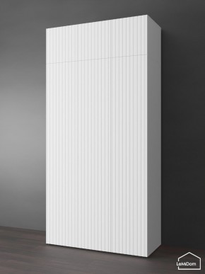Шкаф с антресолью Linnea MHR-3POA-2 2450х1200х510 (Белый-М 11.1.1) в Югорске - yugorsk.ok-mebel.com | фото