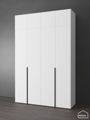 Шкаф с антресолью Linnea MHR-4A-1 2450х1600х510 (Белый-М 11.1.2) в Югорске - yugorsk.ok-mebel.com | фото