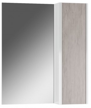 Шкаф-зеркало Uno 60 Дуб серый левый/правый Домино (DU1503HZ) в Югорске - yugorsk.ok-mebel.com | фото 1
