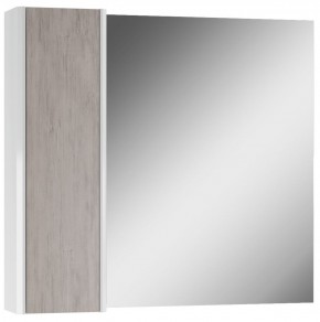 Шкаф-зеркало Uno 80 Дуб серый левый/правый Домино (DU1504HZ) в Югорске - yugorsk.ok-mebel.com | фото 6