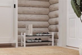 Скамья 85х37 Кантри для обуви белая в Югорске - yugorsk.ok-mebel.com | фото 4