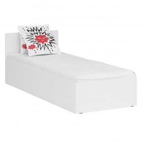 Стандарт Кровать 0800, цвет белый, ШхГхВ 83,5х203,5х70 см., сп.м. 800х2000 мм., без матраса, основание есть в Югорске - yugorsk.ok-mebel.com | фото 3