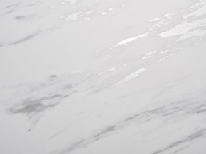 Стол BELLUNO 160 MARBLES KL-99 Белый мрамор матовый, итальянская керамика/ белый каркас, ®DISAUR в Югорске - yugorsk.ok-mebel.com | фото 9