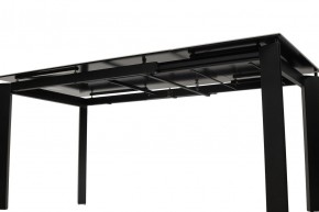 Стол CORNER 120 HIGH GLOSS STATUARIO керамика, стекло/ черный каркас, ®DISAUR в Югорске - yugorsk.ok-mebel.com | фото 9