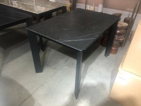 Стол CORNER 120 MATT BLACK MARBLE SOLID CERAMIC / BLACK, ®DISAUR в Югорске - yugorsk.ok-mebel.com | фото 10