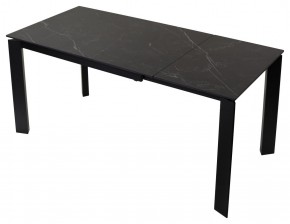 Стол CORNER 120 MATT BLACK MARBLE SOLID CERAMIC / BLACK, ®DISAUR в Югорске - yugorsk.ok-mebel.com | фото 4