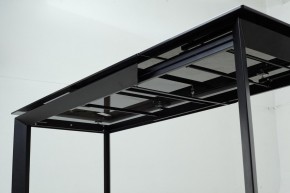 Стол CREMONA 180 KL-99 Белый мрамор матовый, итальянская керамика / черный каркас, ®DISAUR в Югорске - yugorsk.ok-mebel.com | фото 13