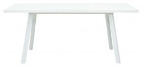 Стол ФИН 140 Белый, стекло/ Белый каркас М-City в Югорске - yugorsk.ok-mebel.com | фото 2