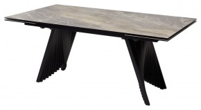 Стол IVAR 180 MARBLES KL-80 Серый мрамор, итальянская керамика, ®DISAUR в Югорске - yugorsk.ok-mebel.com | фото 2