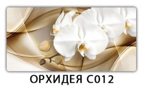 Стол раздвижной Трилогия с фотопечатью Цветы R044 в Югорске - yugorsk.ok-mebel.com | фото 6