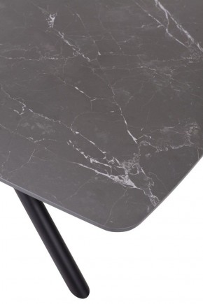 Стол RIVOLI 140 MATT BLACK MARBLE SOLID CERAMIC / BLACK, ®DISAUR в Югорске - yugorsk.ok-mebel.com | фото 10