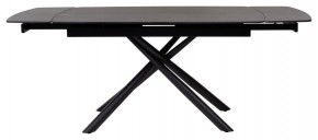 Стол RIVOLI 140 MATT BLACK MARBLE SOLID CERAMIC / BLACK, ®DISAUR в Югорске - yugorsk.ok-mebel.com | фото 2