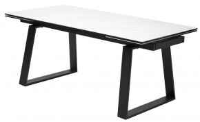 Стол VASTO 180 MARBLES KL-99 Белый мрамор матовый, итальянская керамика/ черный каркас, ®DISAUR в Югорске - yugorsk.ok-mebel.com | фото 4