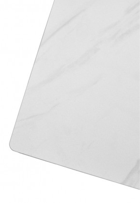 Стол VASTO 180 MARBLES KL-99 Белый мрамор матовый, итальянская керамика/ черный каркас, ®DISAUR в Югорске - yugorsk.ok-mebel.com | фото 7