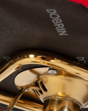 Стул барный DOBRIN CHARLY GOLD, красный велюр (MJ9-45) в Югорске - yugorsk.ok-mebel.com | фото 10