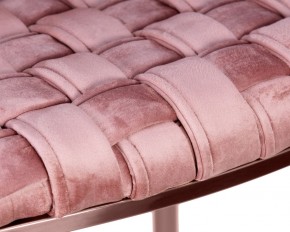 Стул барный DOBRIN EMMA ROSE GOLD, розовый велюр (VF-10) в Югорске - yugorsk.ok-mebel.com | фото 9