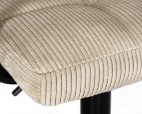 Стул барный DOBRIN KRUGER ARM BLACK, бежевый вельвет (LAR-E2041-04) в Югорске - yugorsk.ok-mebel.com | фото 7