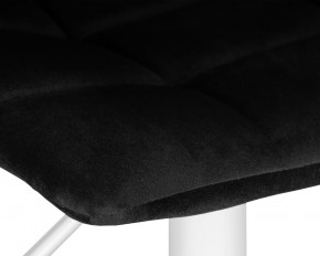 Стул барный DOBRIN TAILOR WHITE, черный велюр (MJ9-101) в Югорске - yugorsk.ok-mebel.com | фото 7
