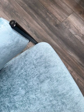 Стул ДИЛЛ, цвет RAIN 7 бриз, велюр / черный каркас М-City в Югорске - yugorsk.ok-mebel.com | фото 4